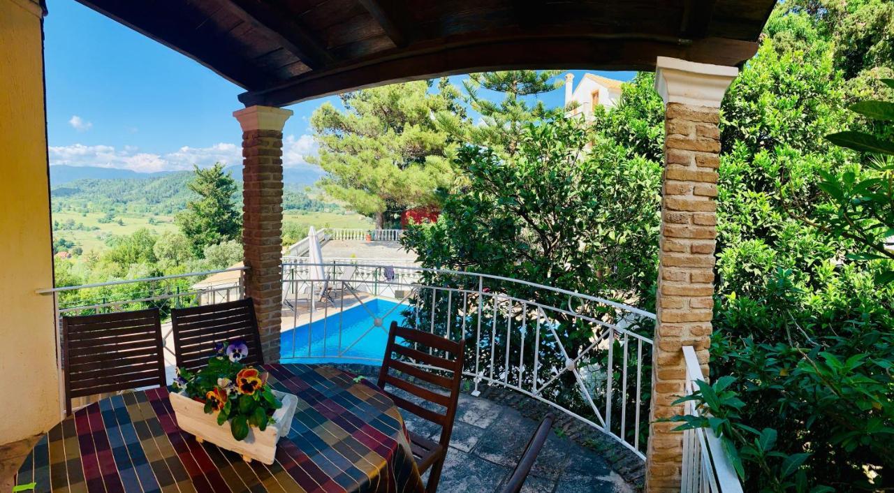 Ermones Diamond Villa Vatos Bagian luar foto