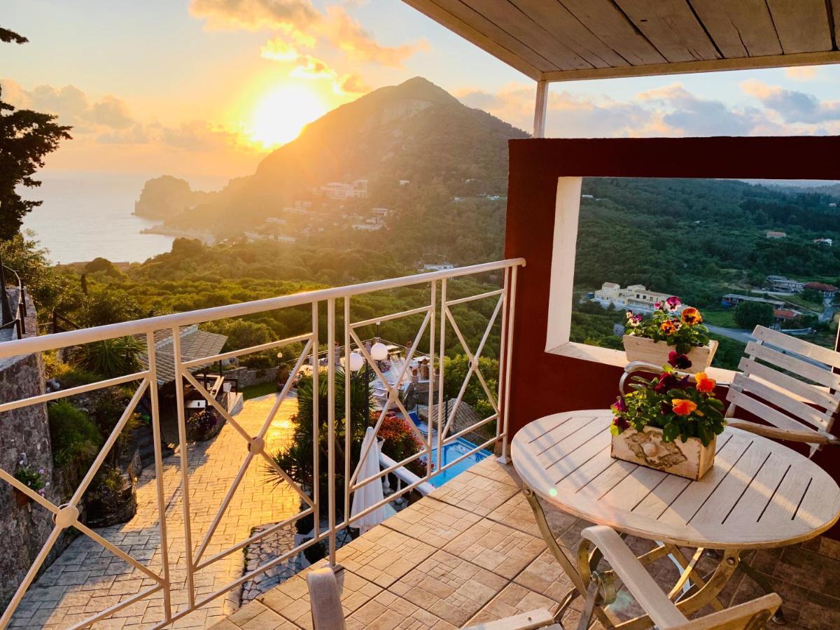 Ermones Diamond Villa Vatos Bagian luar foto