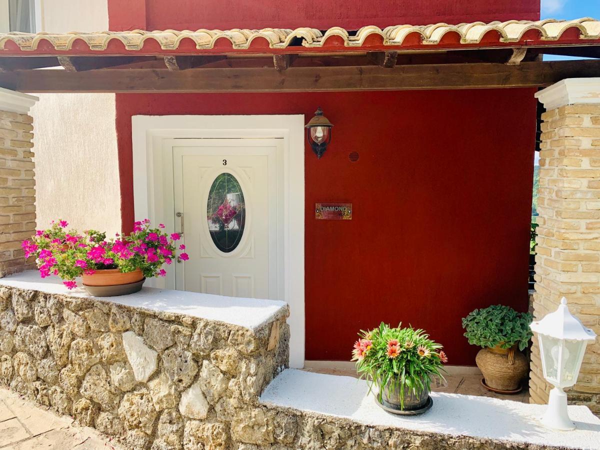 Ermones Diamond Villa Vatos Bagian luar foto