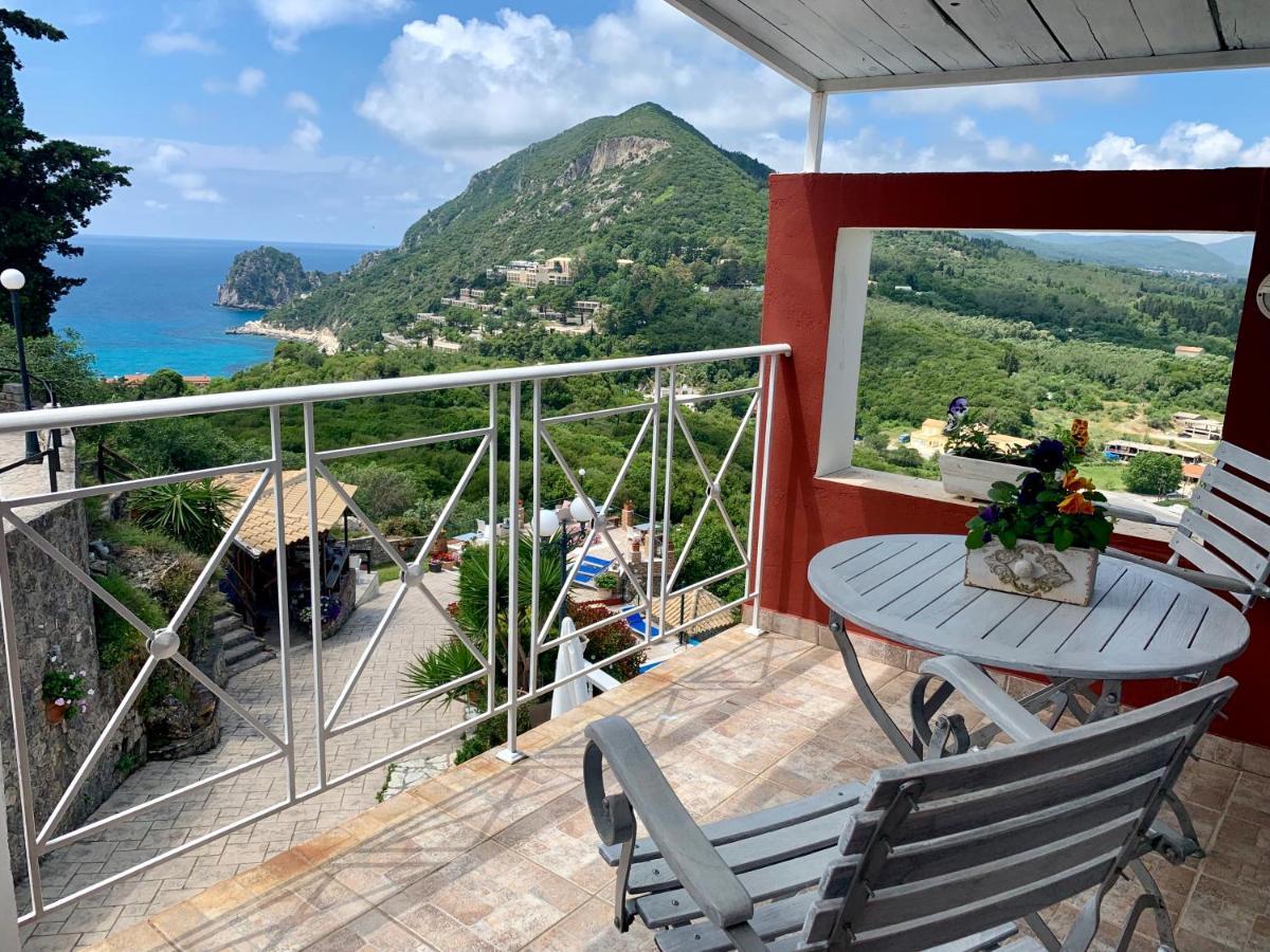 Ermones Diamond Villa Vatos Bagian luar foto